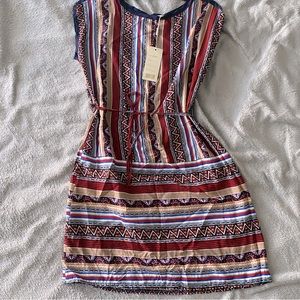 NWT Multi color cotton summer dress.